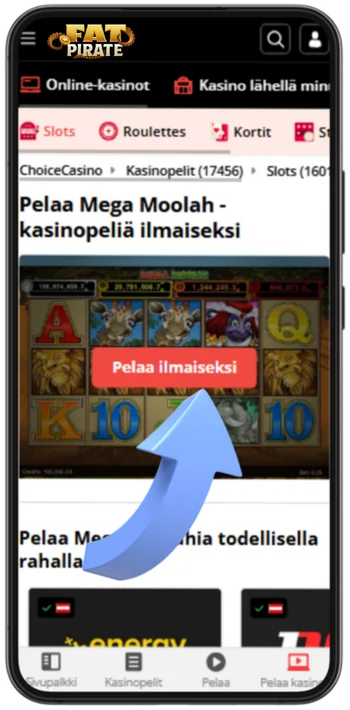 Mega Moolah vaihe 3: lataa ilmaisversio