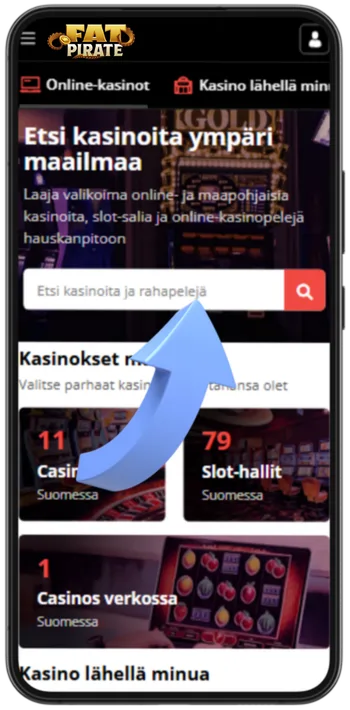 Mega Moolah vaihe 1: avaa nettikasino