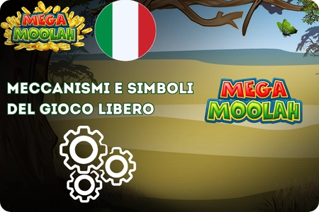 Mega Moolah simboli e linee di pagamento